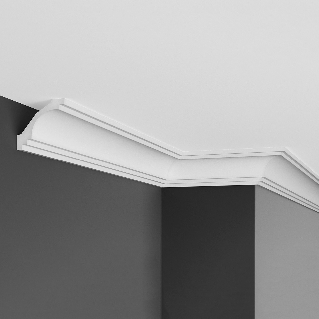 Cornisa poliuretan flexibil P807F - 6.8x7.3x200 cm