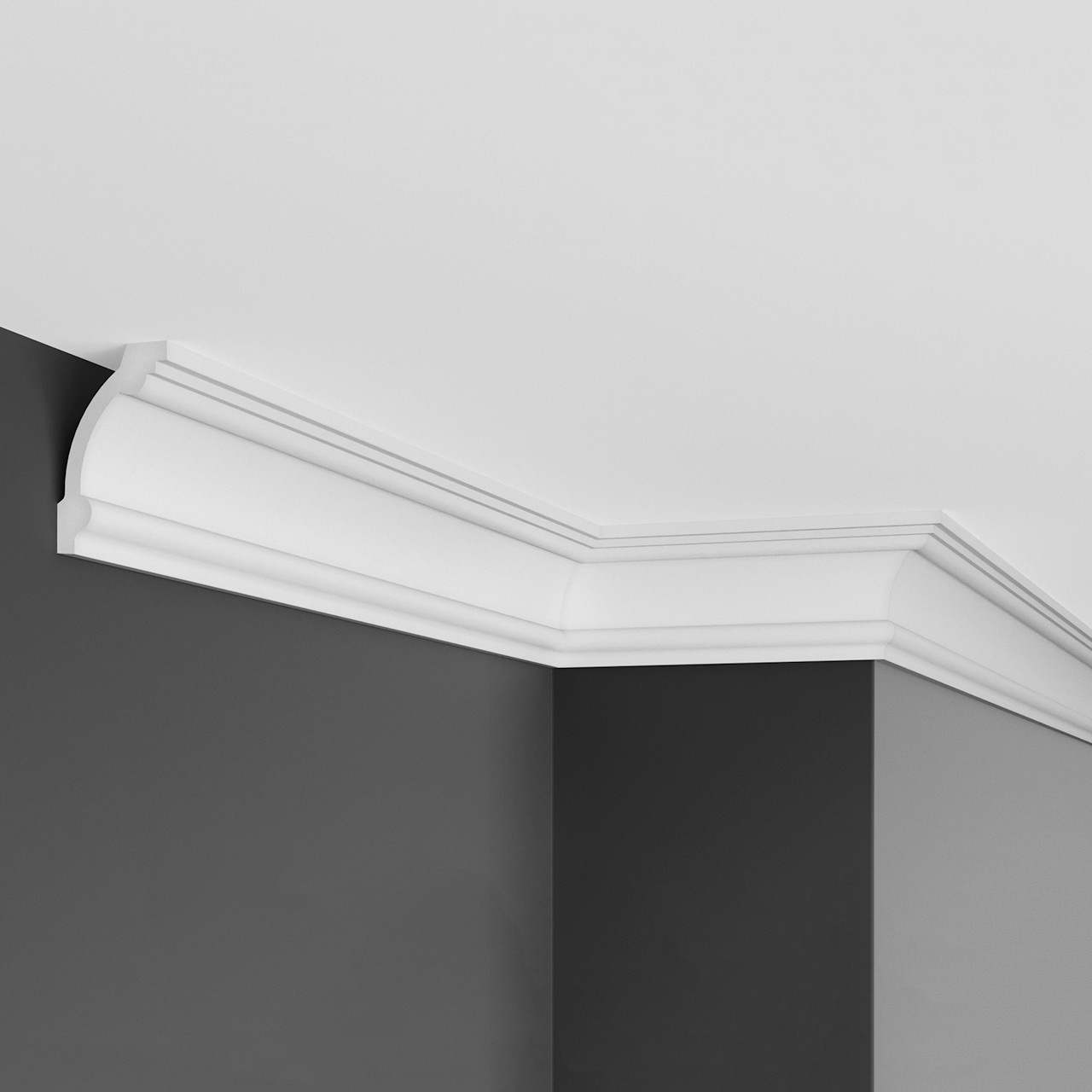 Cornisa poliuretan flexibil P857F - 5x8.3x200 cm