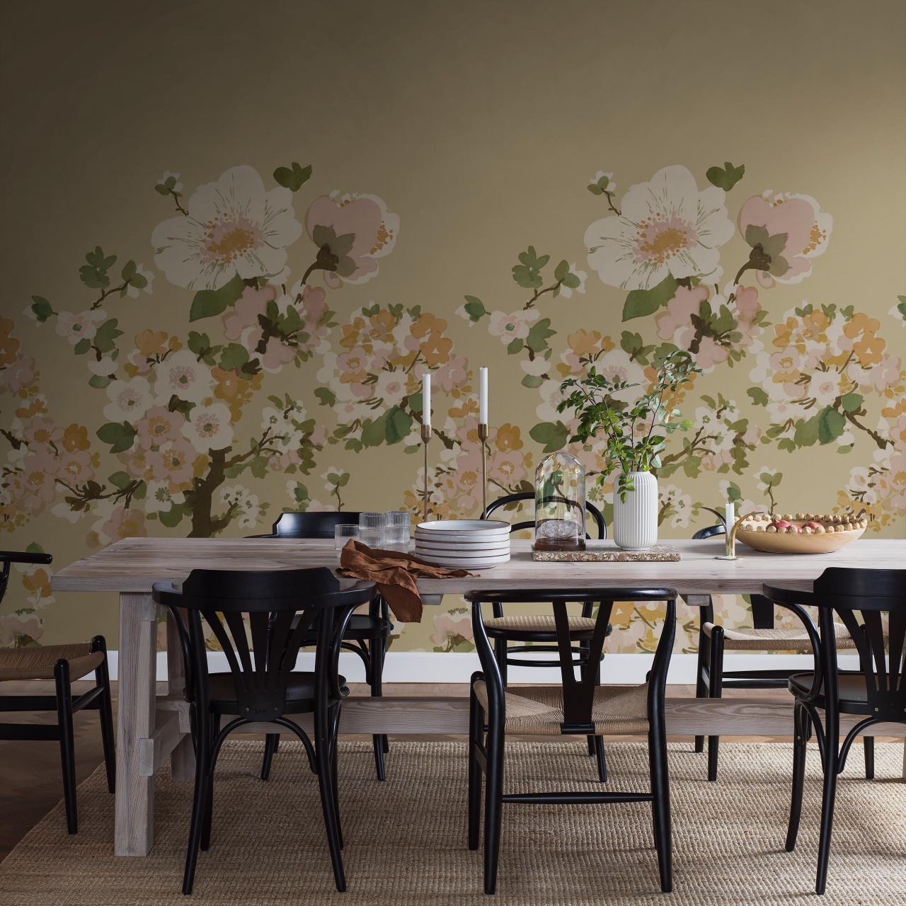 Fototapet lavabil, Apple Blossom 9653W
