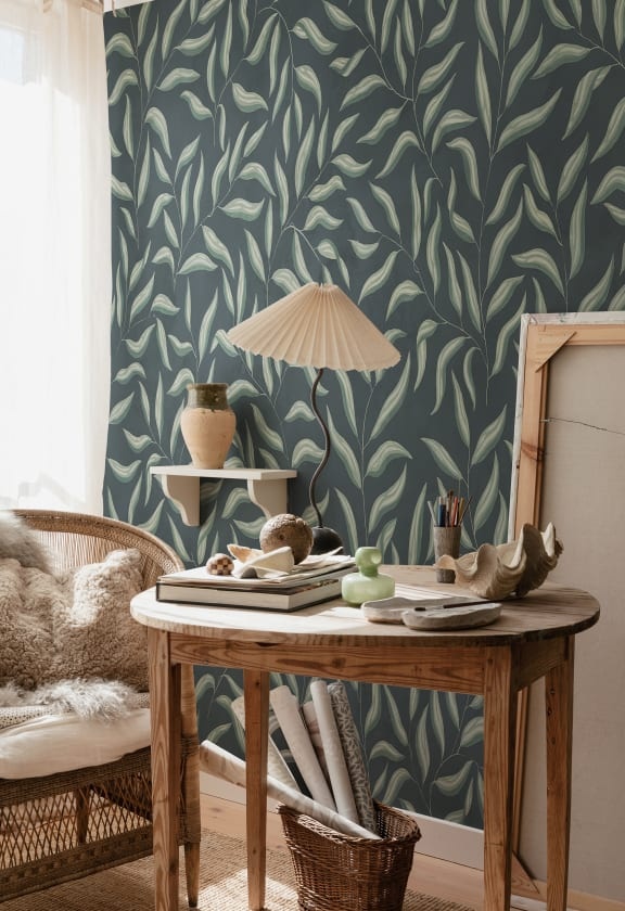 Fototapet lavabil, Jennie, Classic Blue, Sandberg