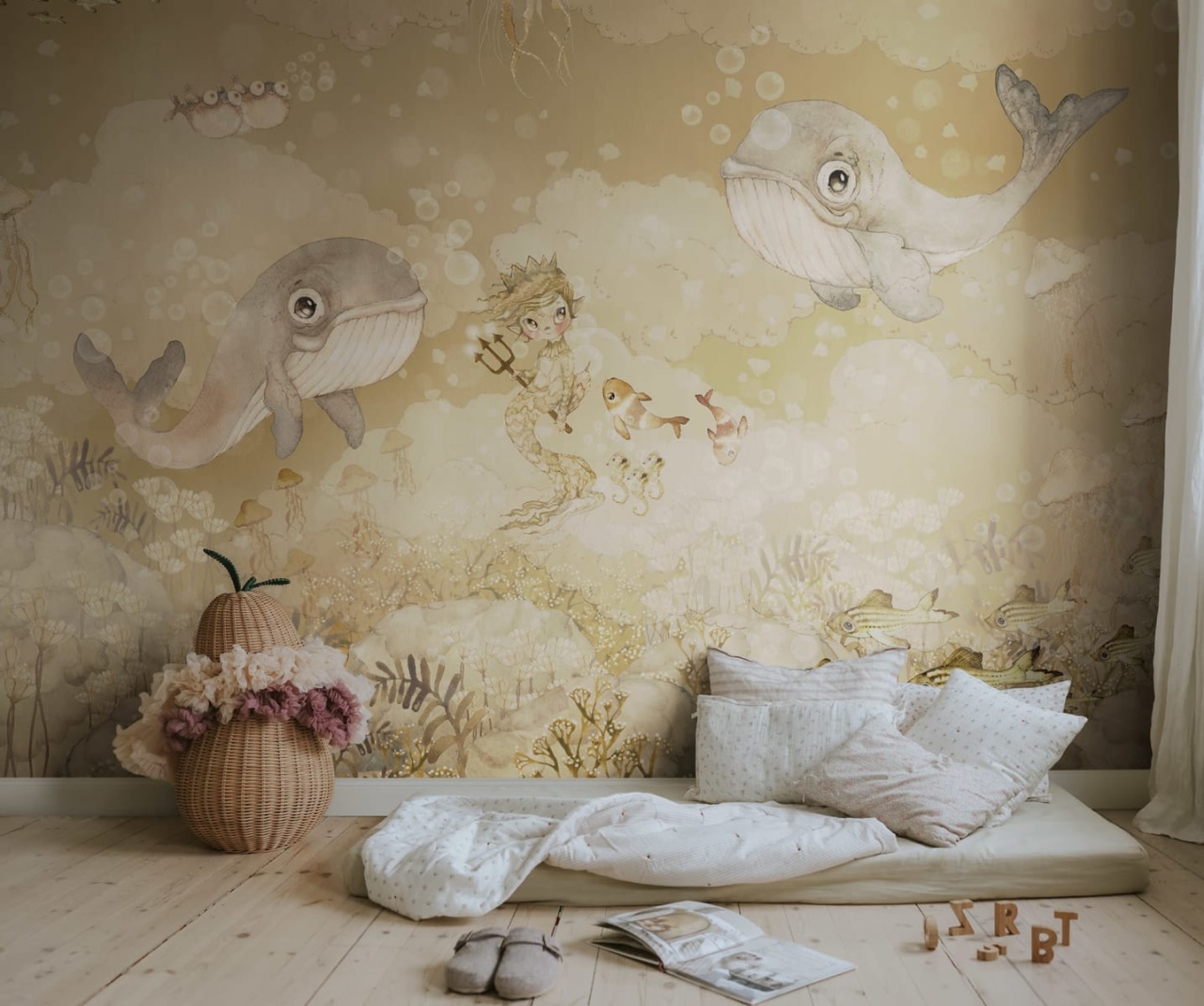 Fototapet, Water Song, Sand, Rebel Walls