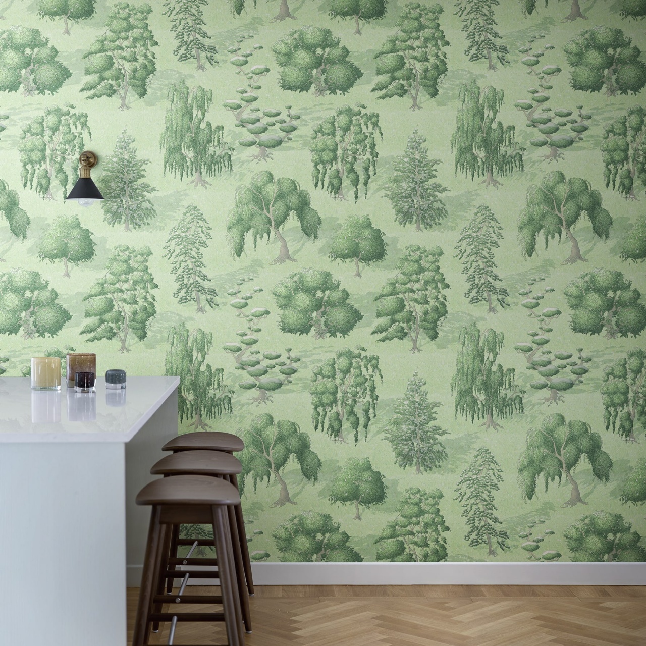 Fototapet, Yggdrasil Forest, Green, Rebel Walls