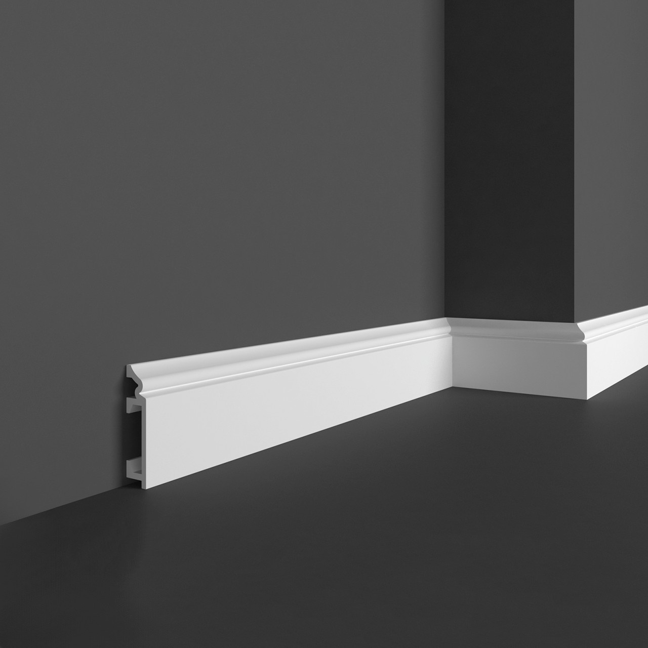 Plinta polimer rigid HCR507 - 7.8x1.8x200 cm