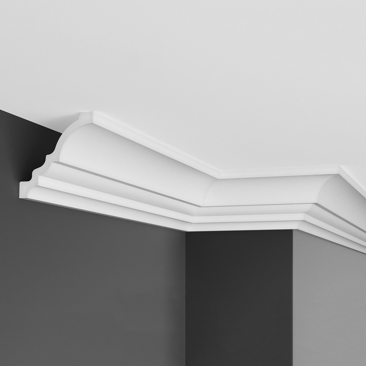 Cornisa poliuretan flexibil P823F - 10x10x200 cm