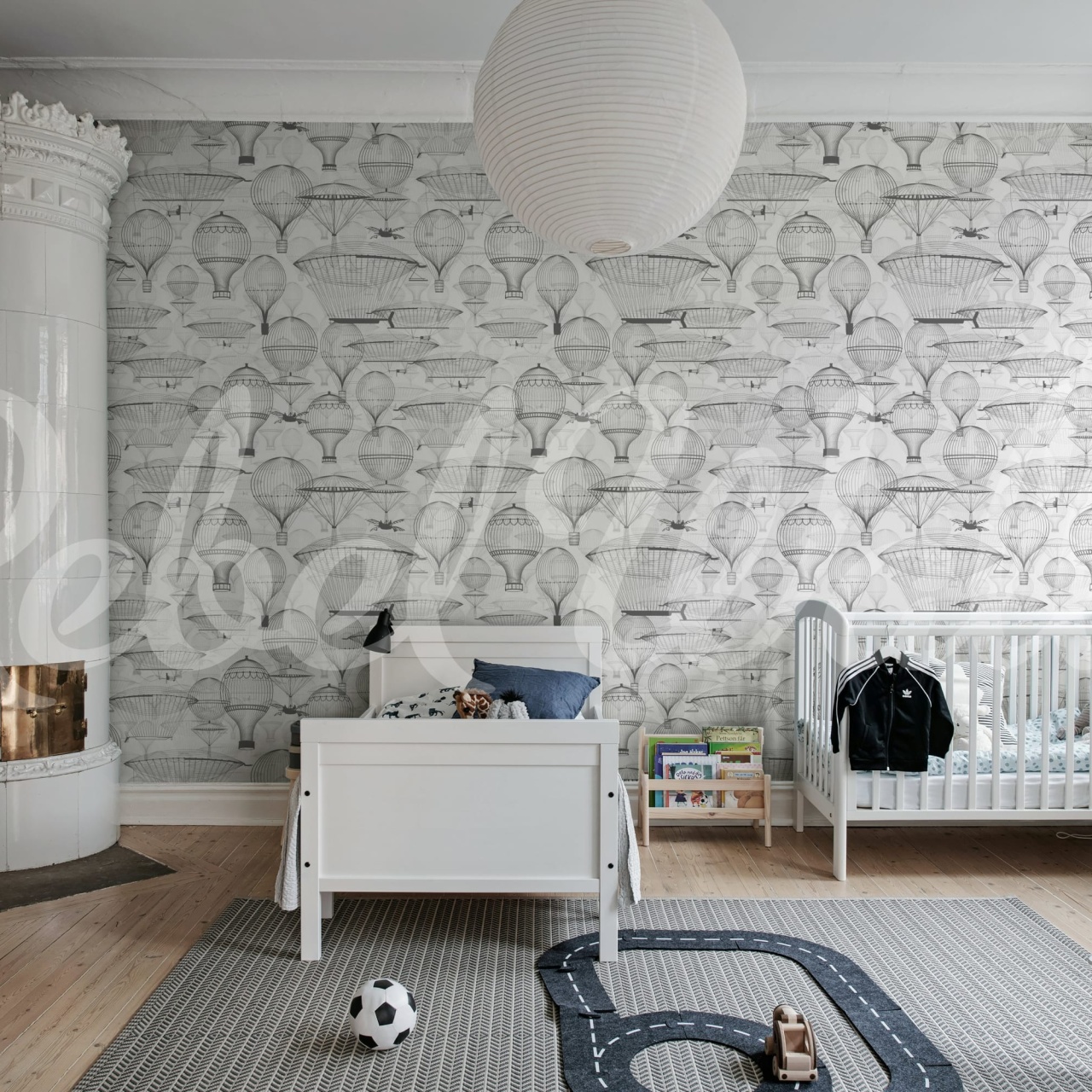 Fototapet, Bon Voyage, Black & White, Rebel Walls