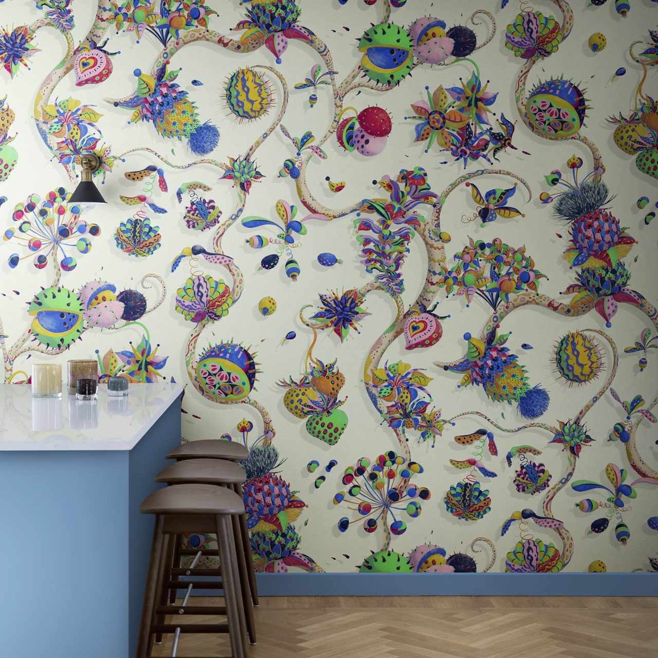 Fototapet, Eden Tree, White, Rebel Walls