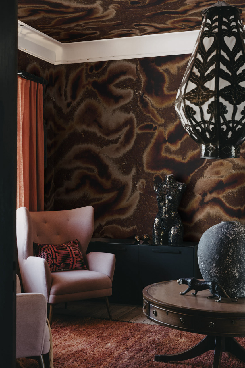 Fototapet, Guppy, Brown, Rebel Walls