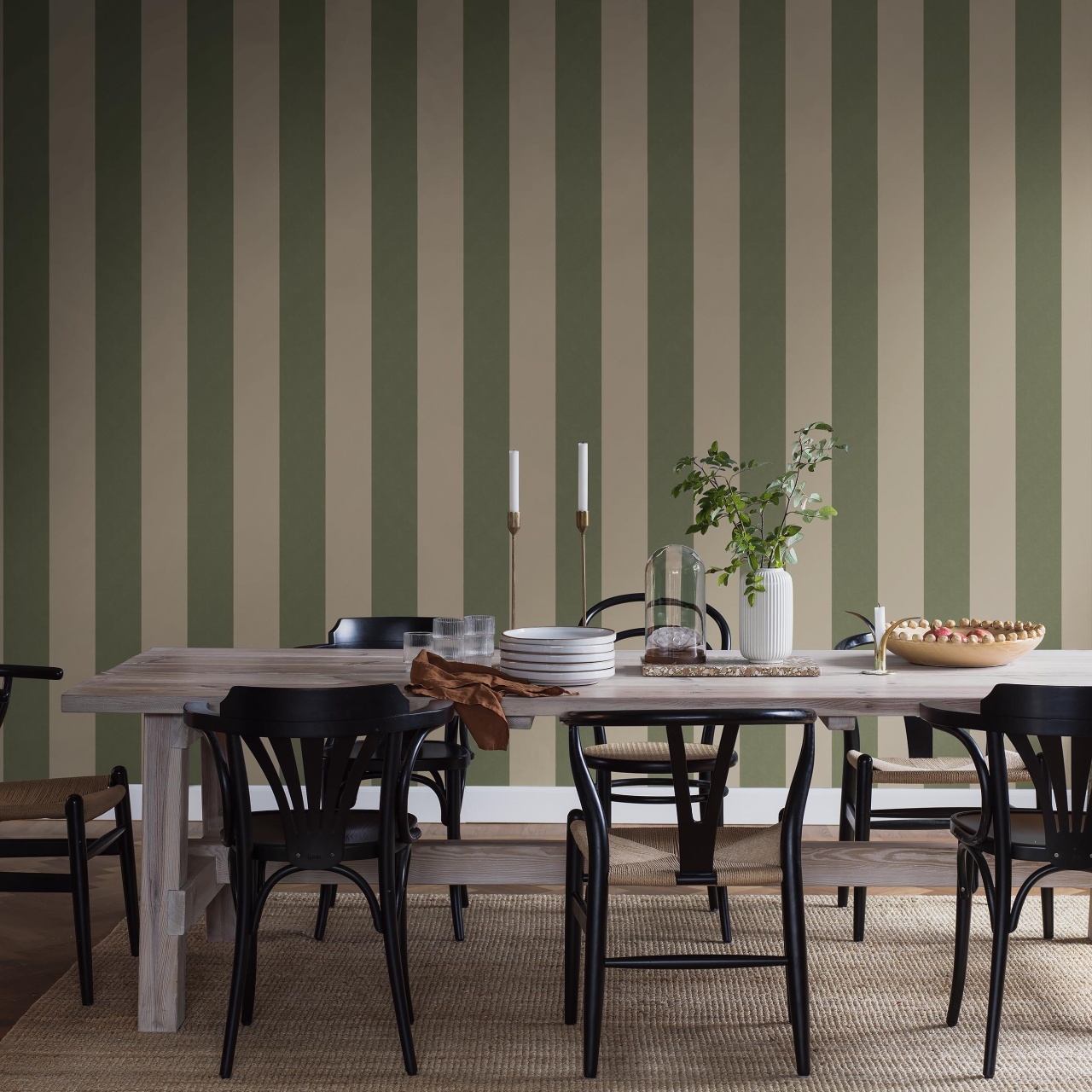 Fototapet lavabil, Bjärö Stripe 9797W