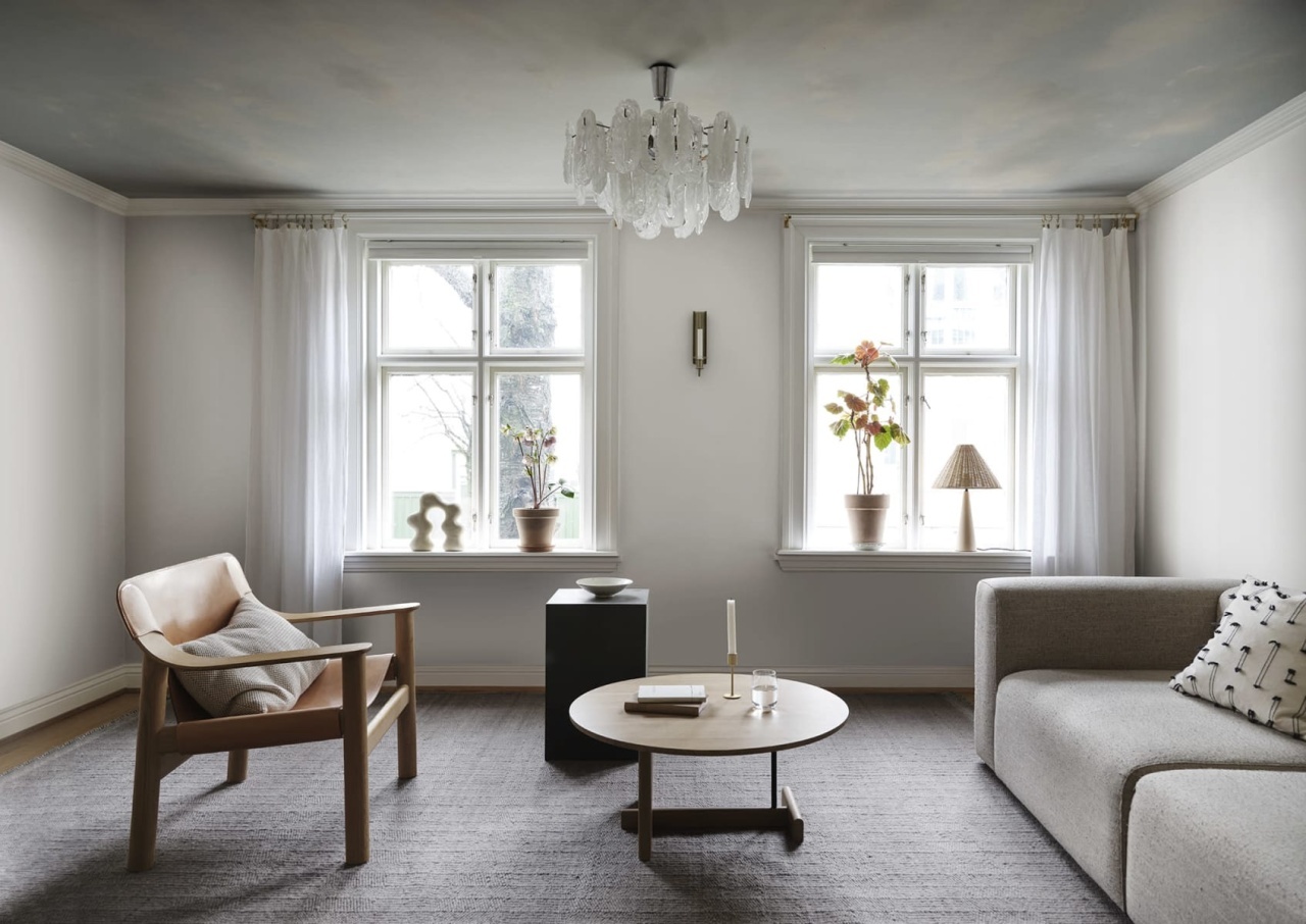 Fototapet lavabil, Moln Ceiling, Light Blue, Sandberg