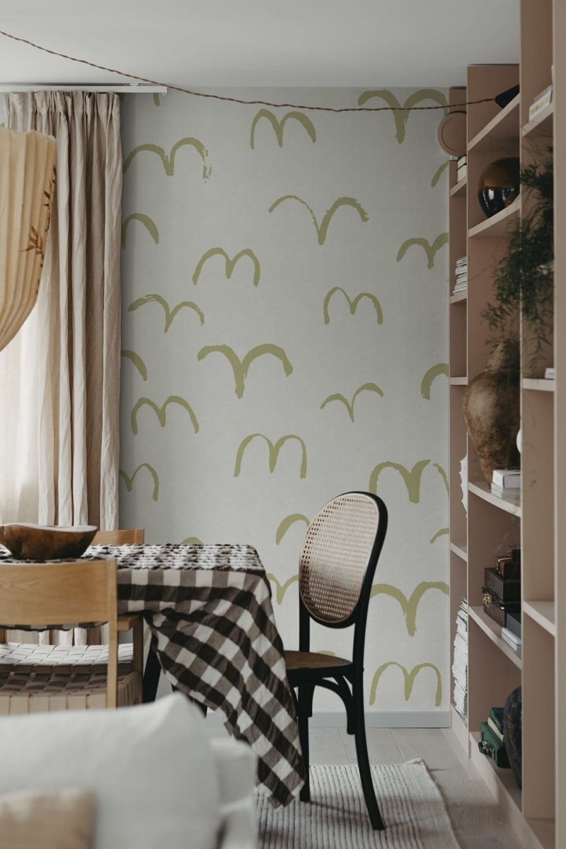 Fototapet, Bird, Yellow, Rebel Walls