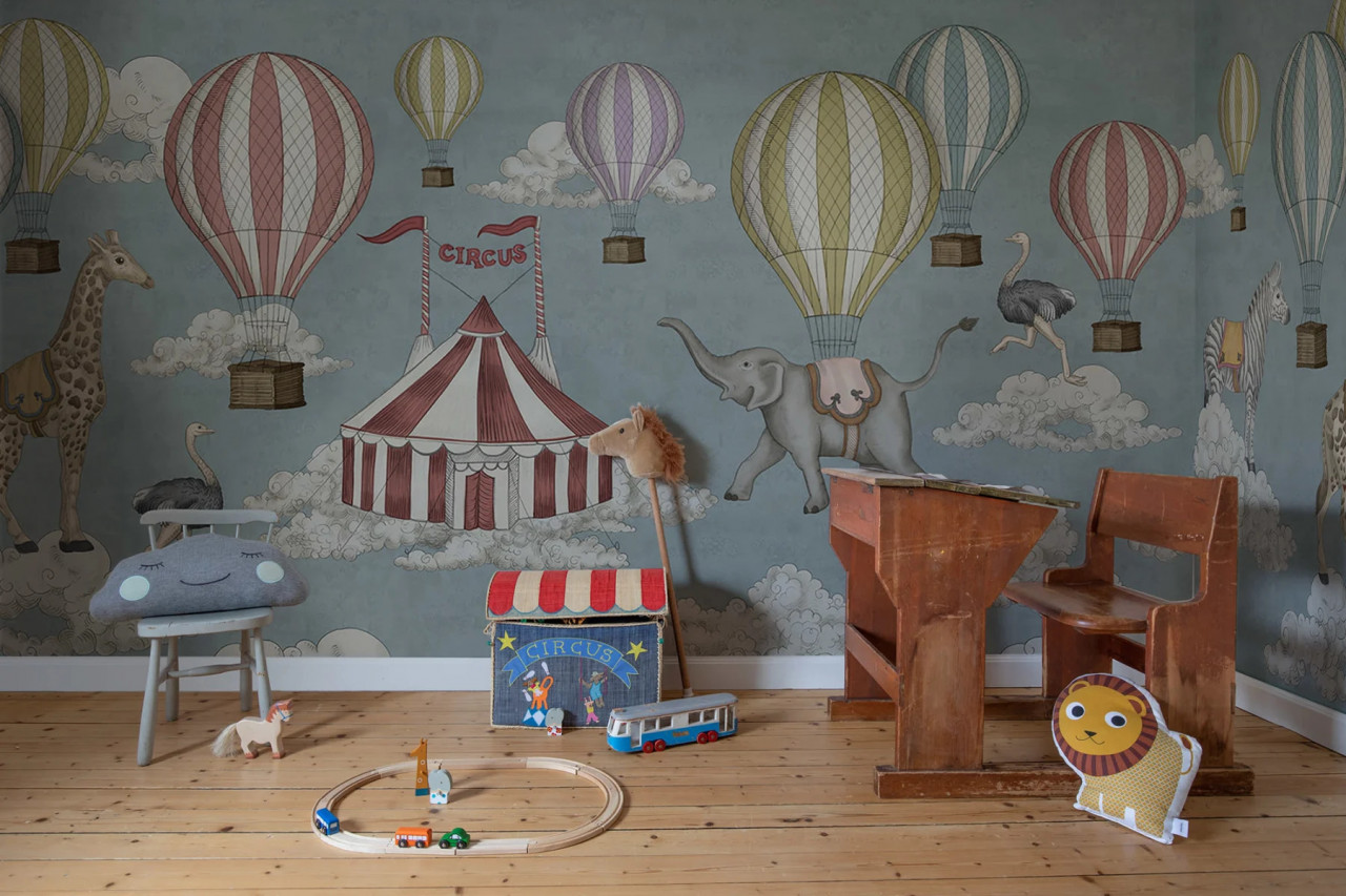 Fototapet, Circus Horizon, Rainbow, Rebel Walls