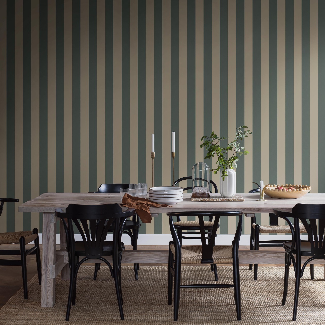 Fototapet lavabil, Båstad Stripe 9800W