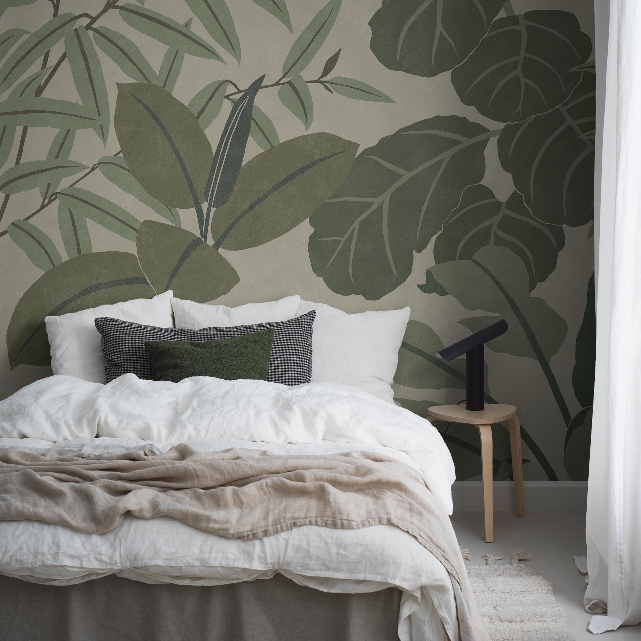 Fototapet lavabil, Grand Leaves 9628W