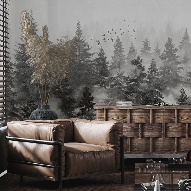 Fototapet Rivian Forest Charcoal, VLAdiLA