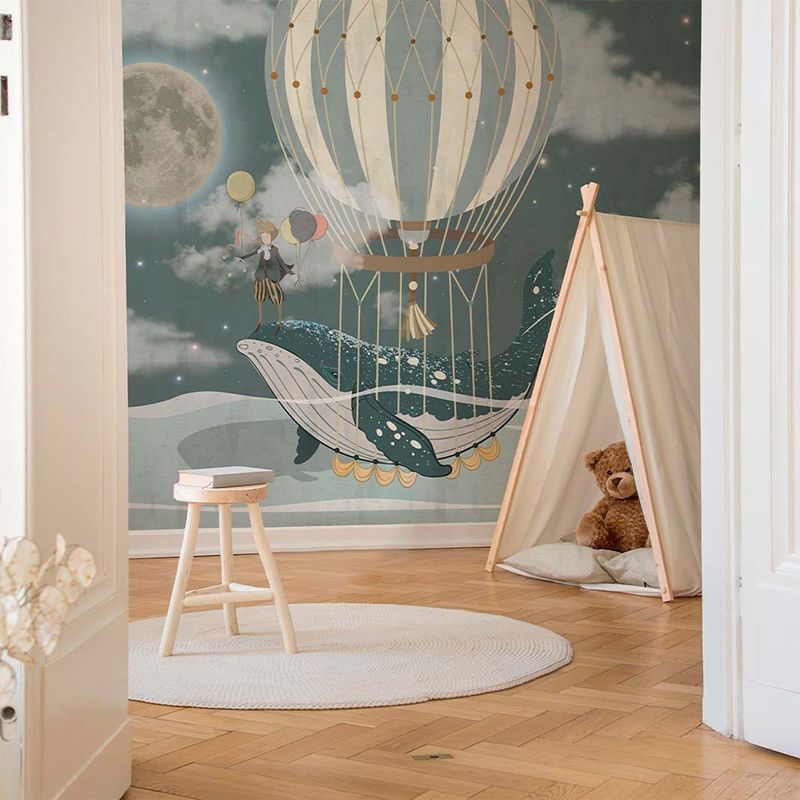 Fototapet The Little Prince And The Whale, VLAdiLA