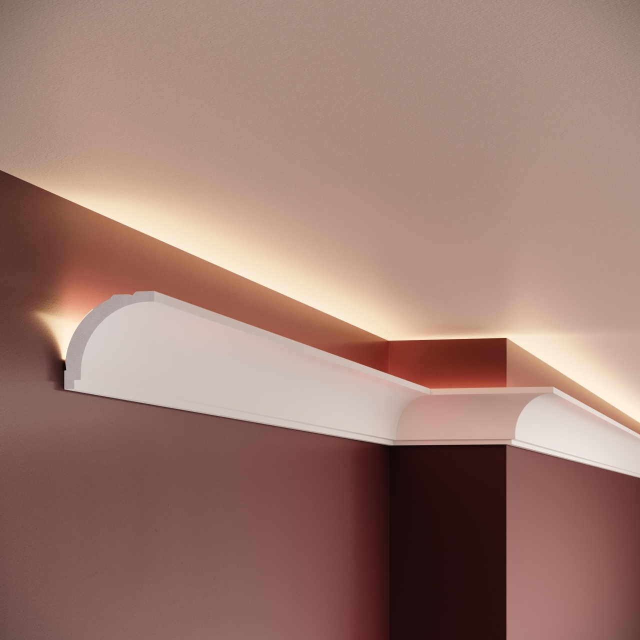 Scafa polimer rigid, Manavi, C4 - 5x5x200 cm