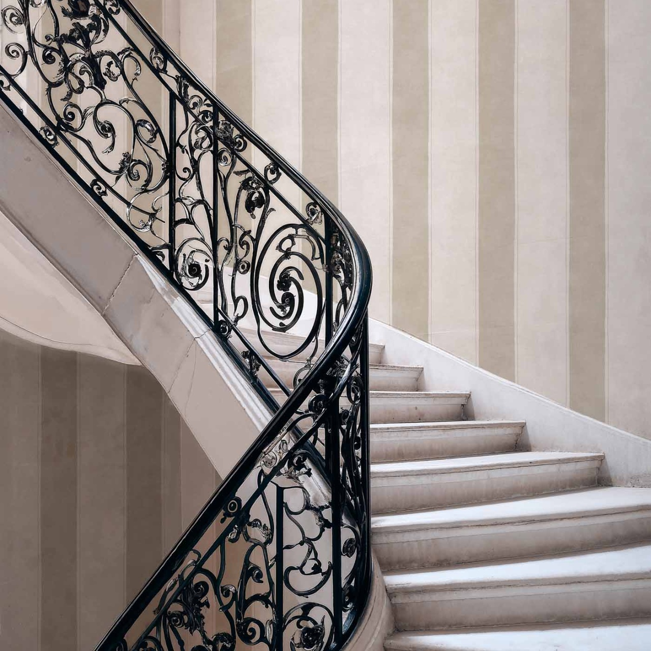 Tapet Florentine Stripe, Stone, Coordonne, 5mp / rola