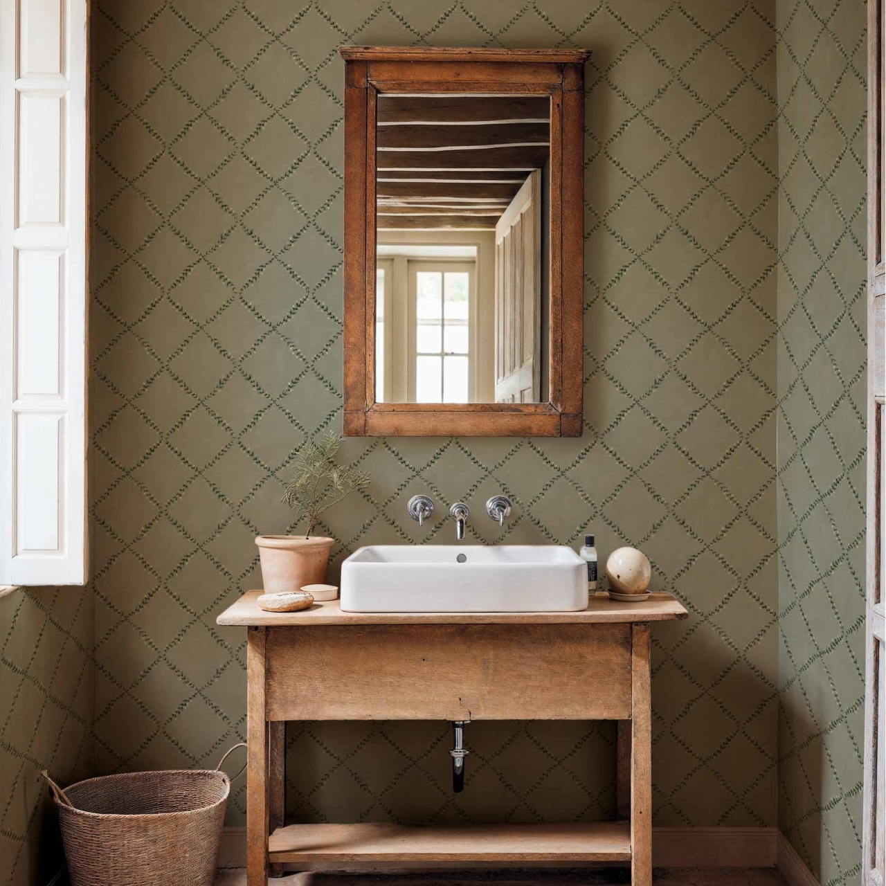 Tapet, Ivy-Garland, Sage, Coordonne, 5mp / rola