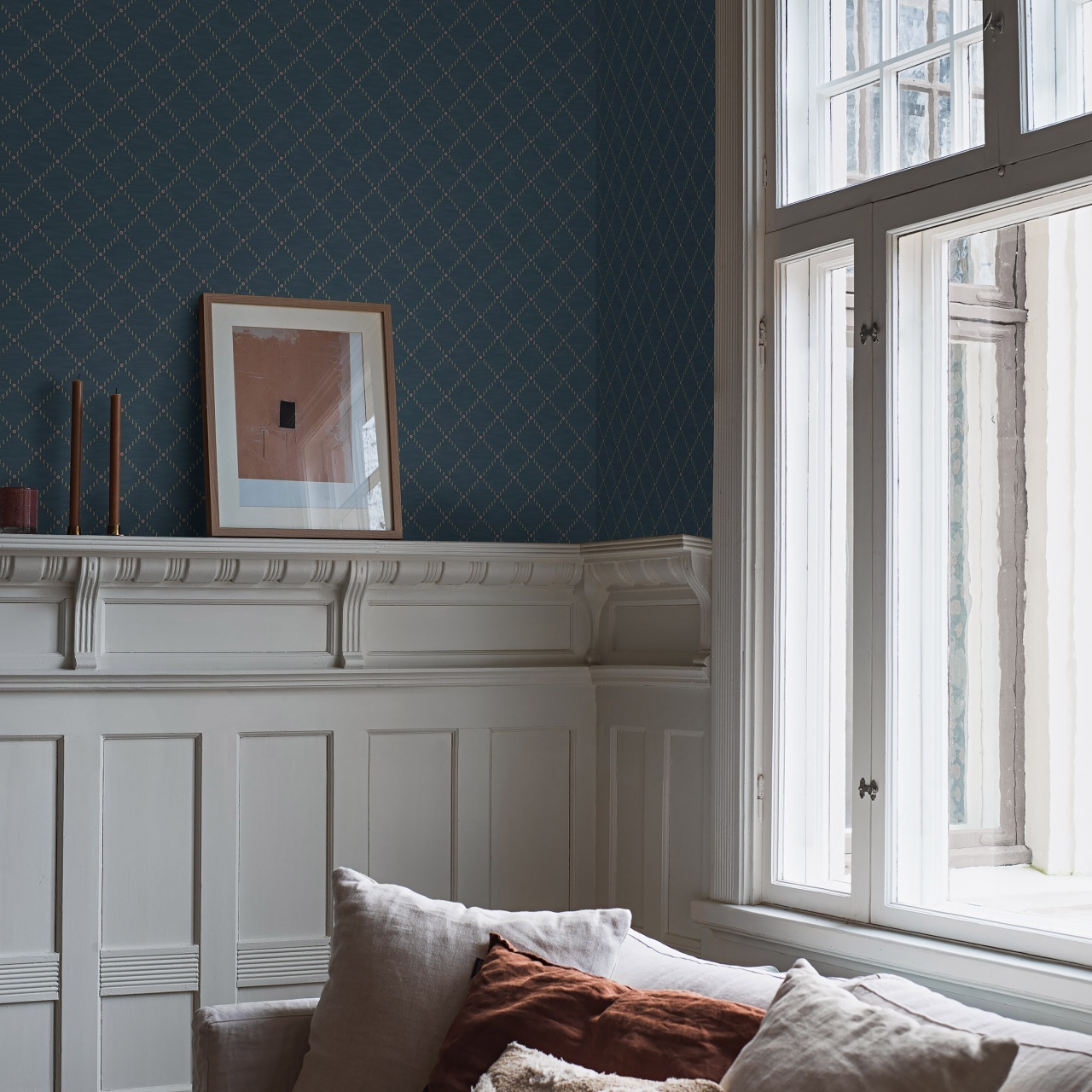 Tapet lavabil, Golden Trellis 2265, 5.3mp / rola