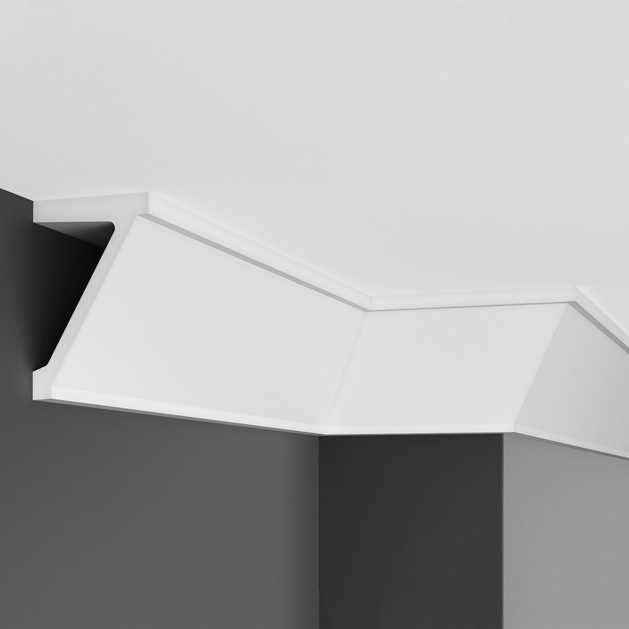 Cornisa poliuretan flexibil P884F - 14x9x200 cm