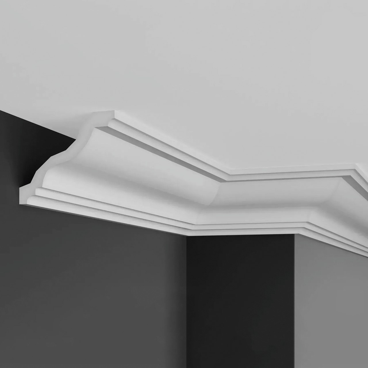 Cornisa poliuretan flexibil P934F - 10.4x12.4x200 cm