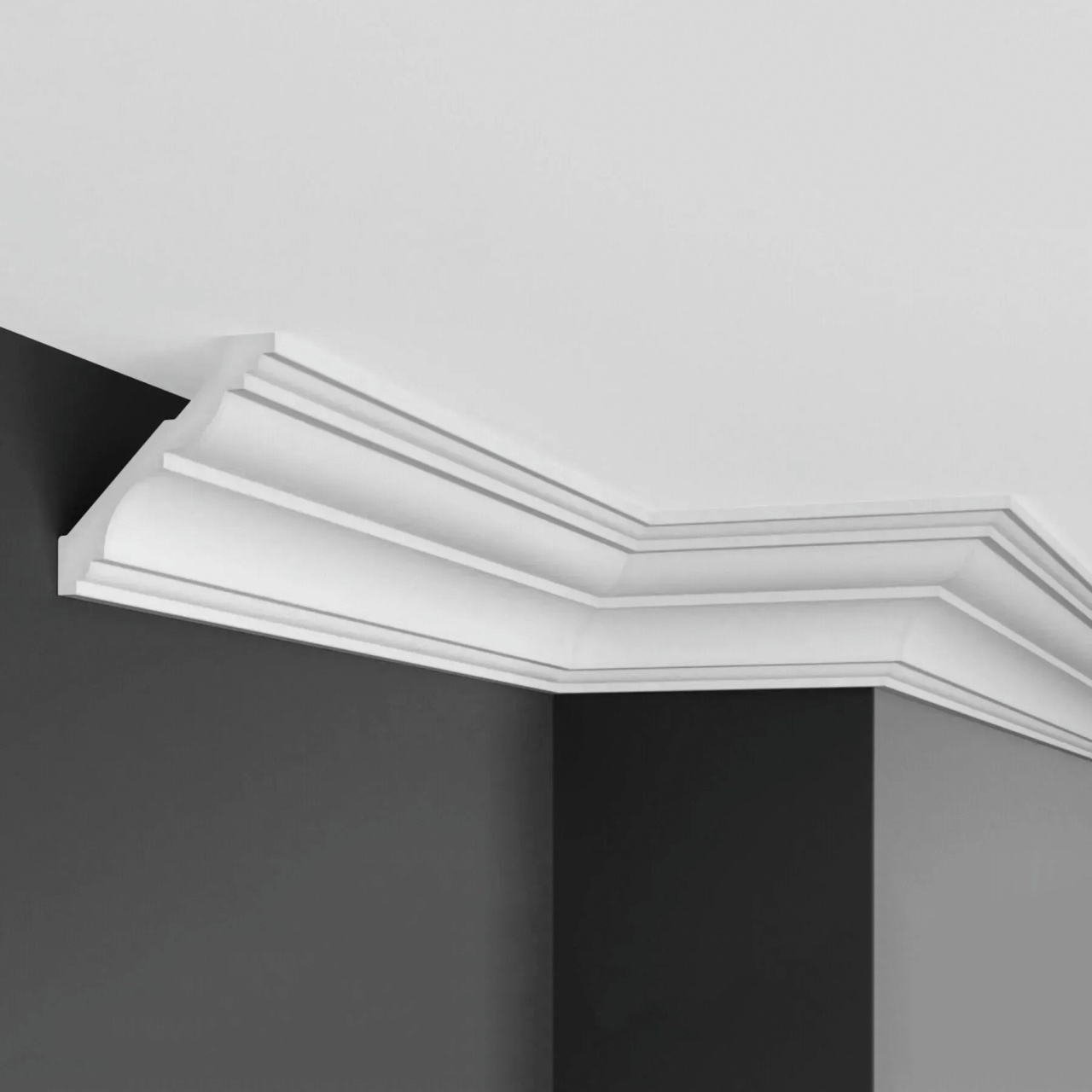 Cornisa poliuretan P802 - 10x9.8x200 cm