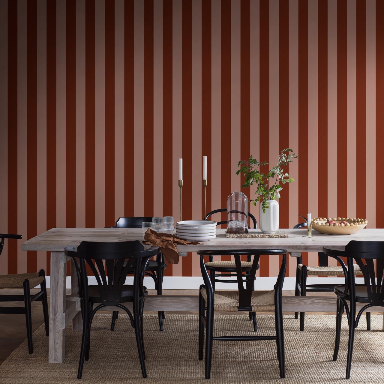 Fototapet lavabil, Båstad Stripe 9803W