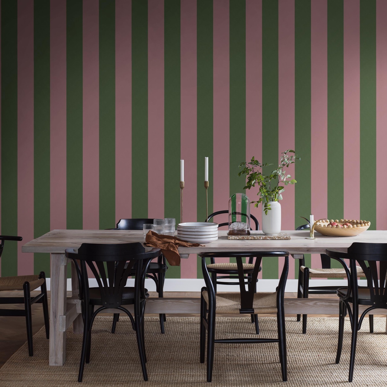 Fototapet lavabil, Bjärö Stripe 9796W