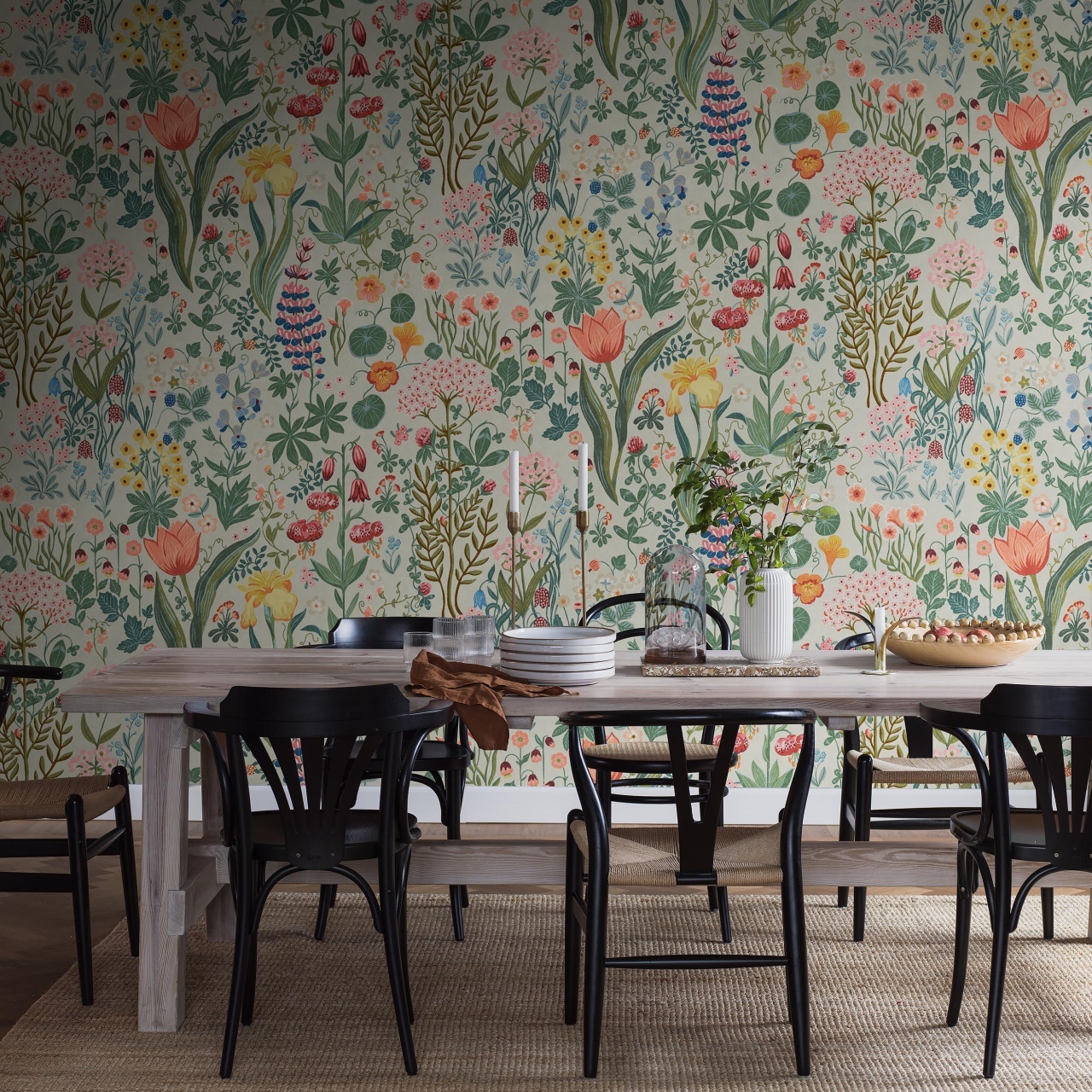 Fototapet lavabil, Blomsterhav Grand 9781W