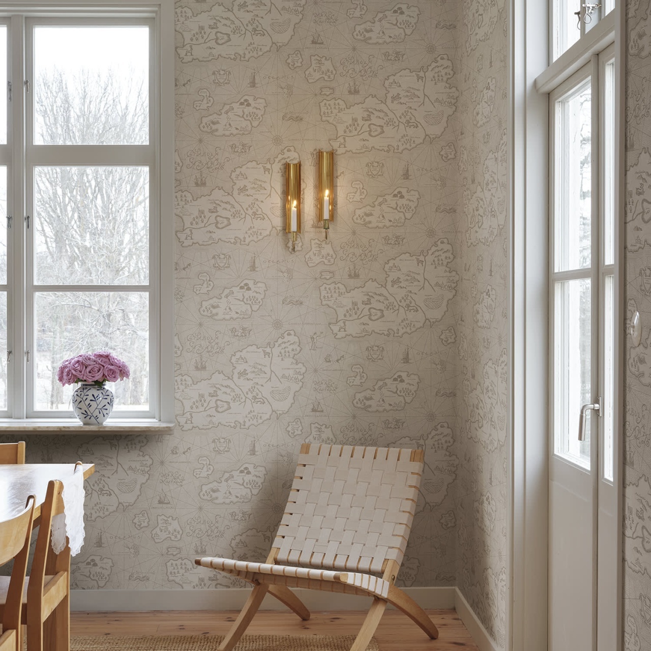 Fototapet lavabil, Ferdinand, Beige, Sandberg