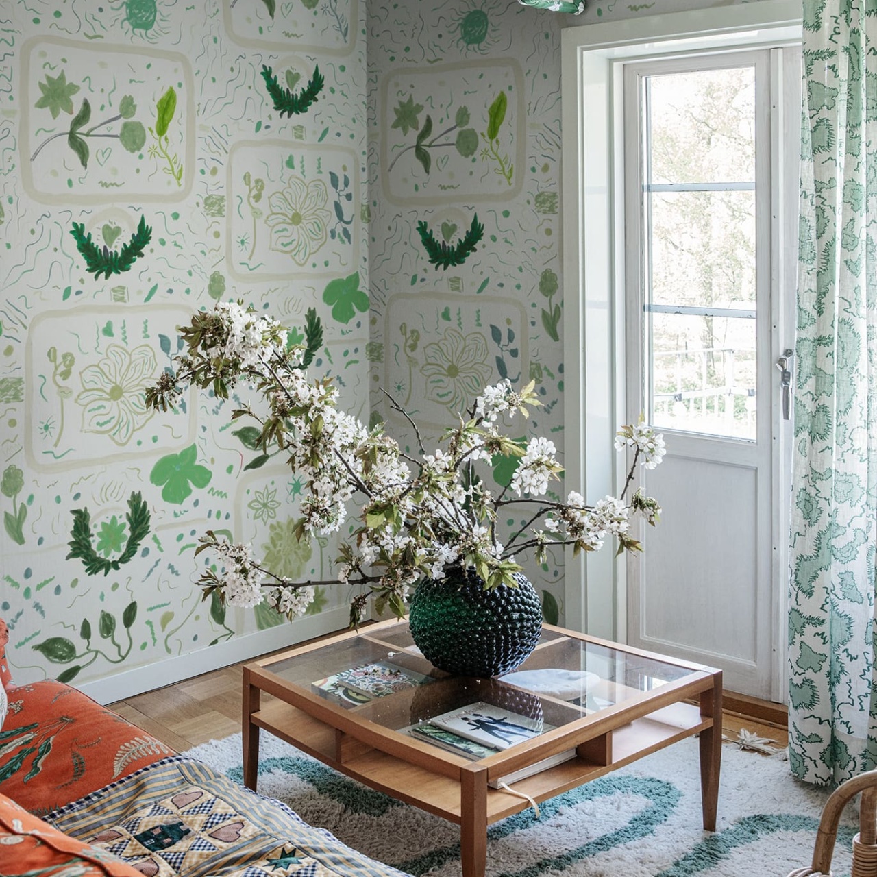 Fototapet, Reverie, Green, Rebel Walls