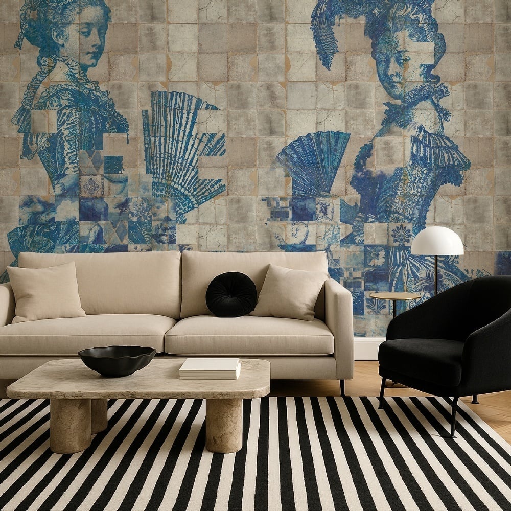 Fototapet Shattered Dames - personalizat, VLAdiLA
