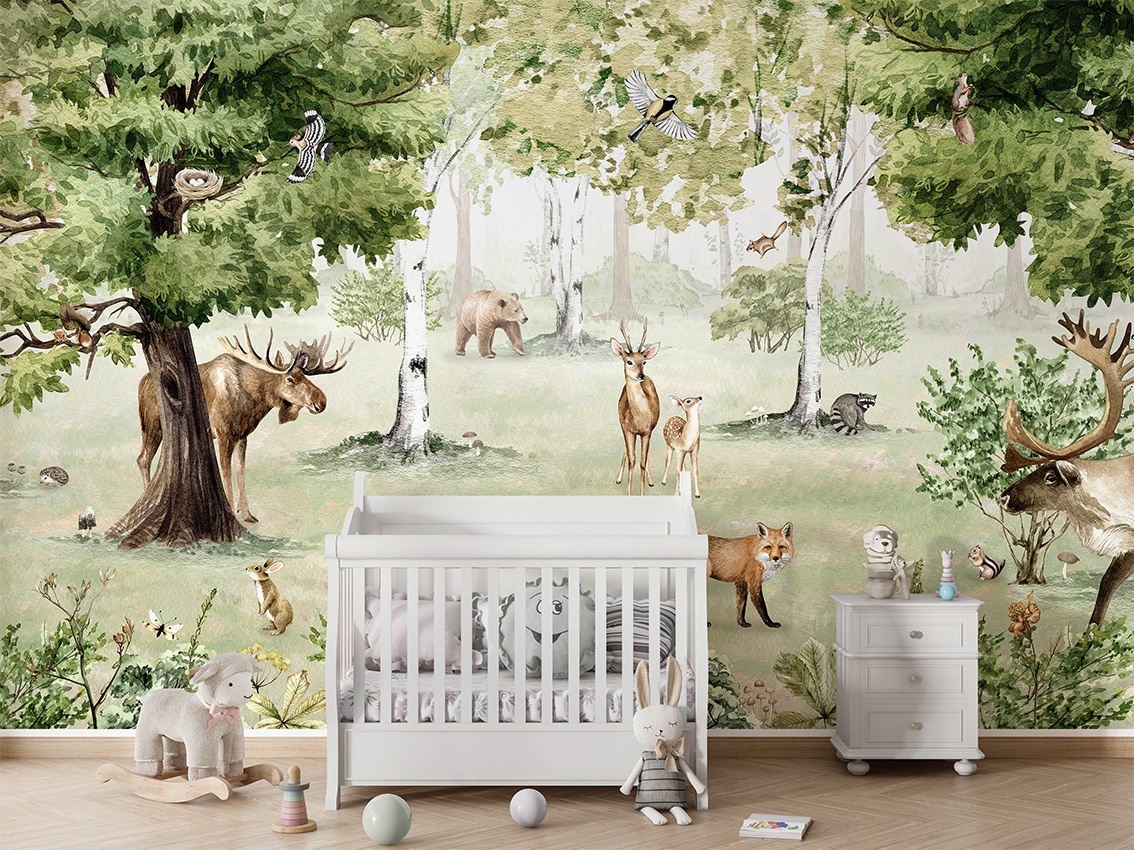 Fototapet Woodland Wonders, Kikki Belle