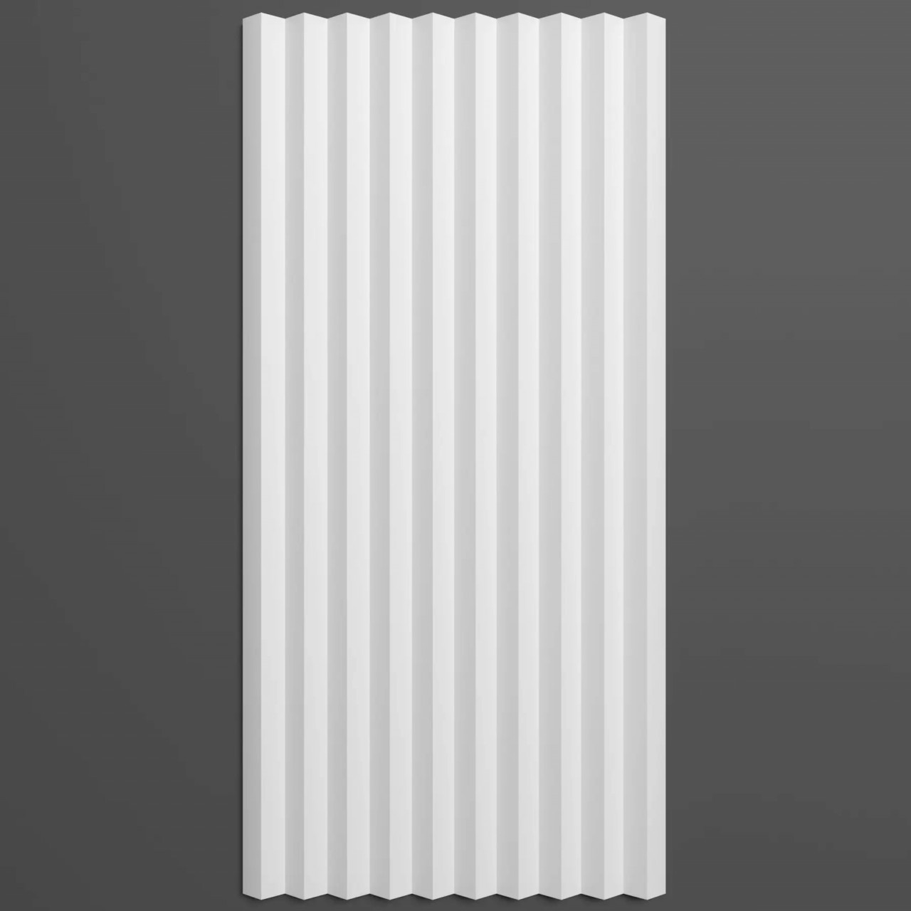 Panou riflaj decorativ 3D, PN881 - 25x1.9x280 cm