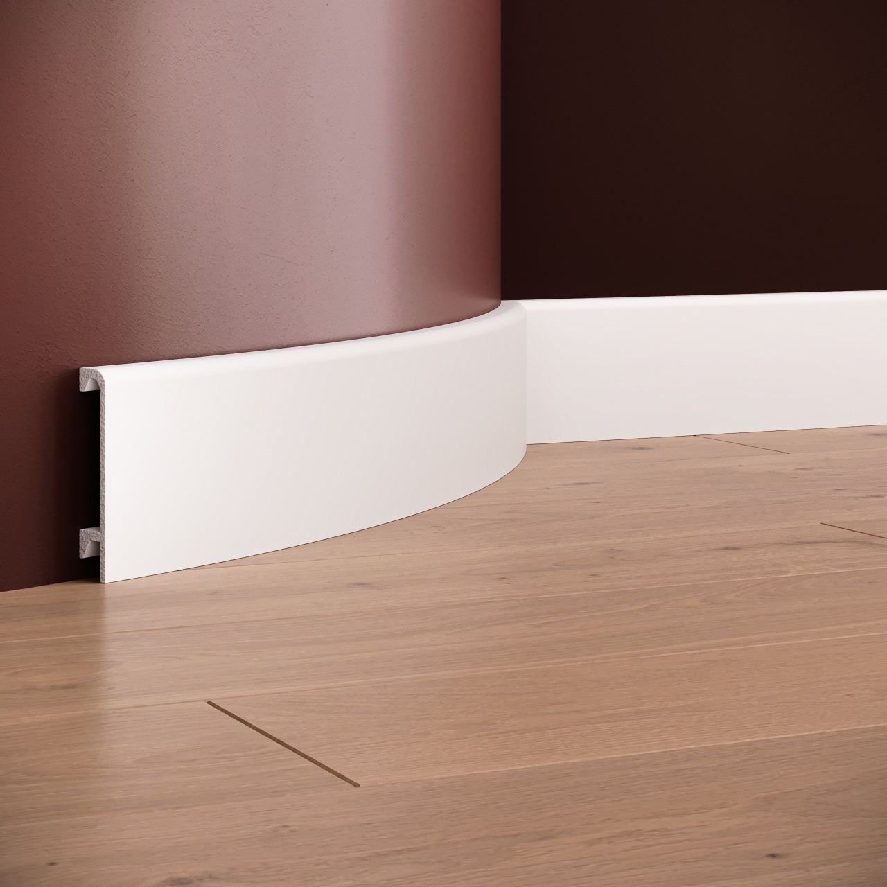 Plinta poliuretan flexibil, Manavi, S30F-9x1.6x200 cm