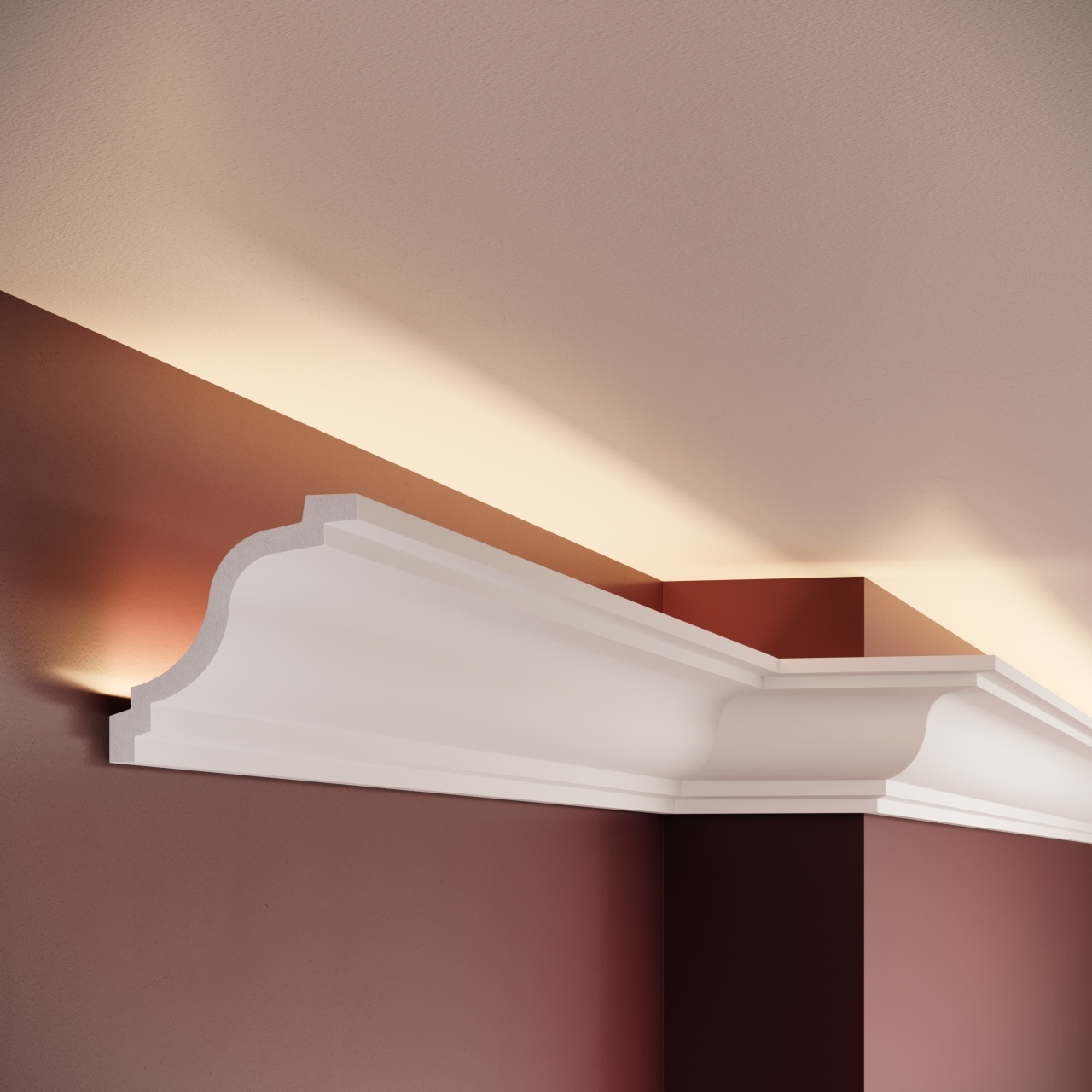 Scafa polimer rigid, Manavi, C15 - 8x8x200 cm