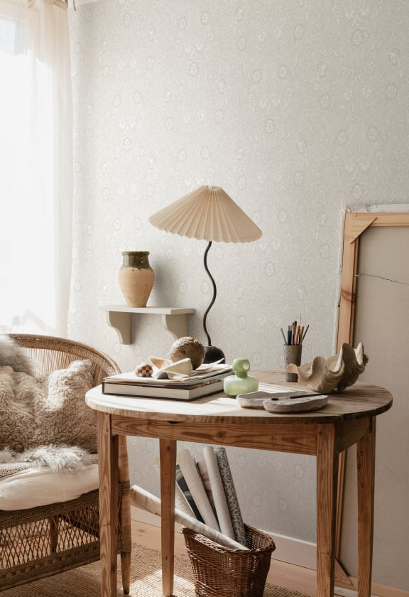 Tapet lavabil, Caroline, Sandstone, Sandberg, 5.3mp / rola