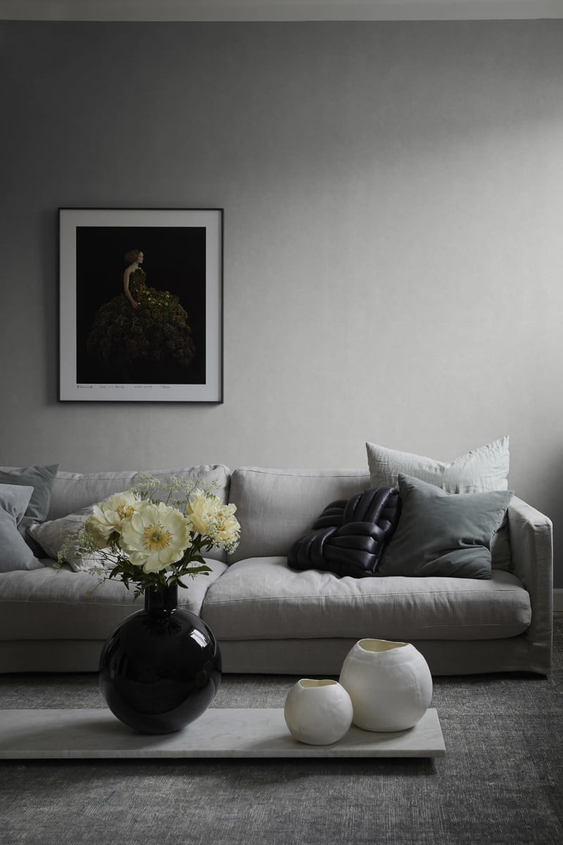 Tapet lavabil, Kalk Gray, Sandberg, 5.3mp / rola