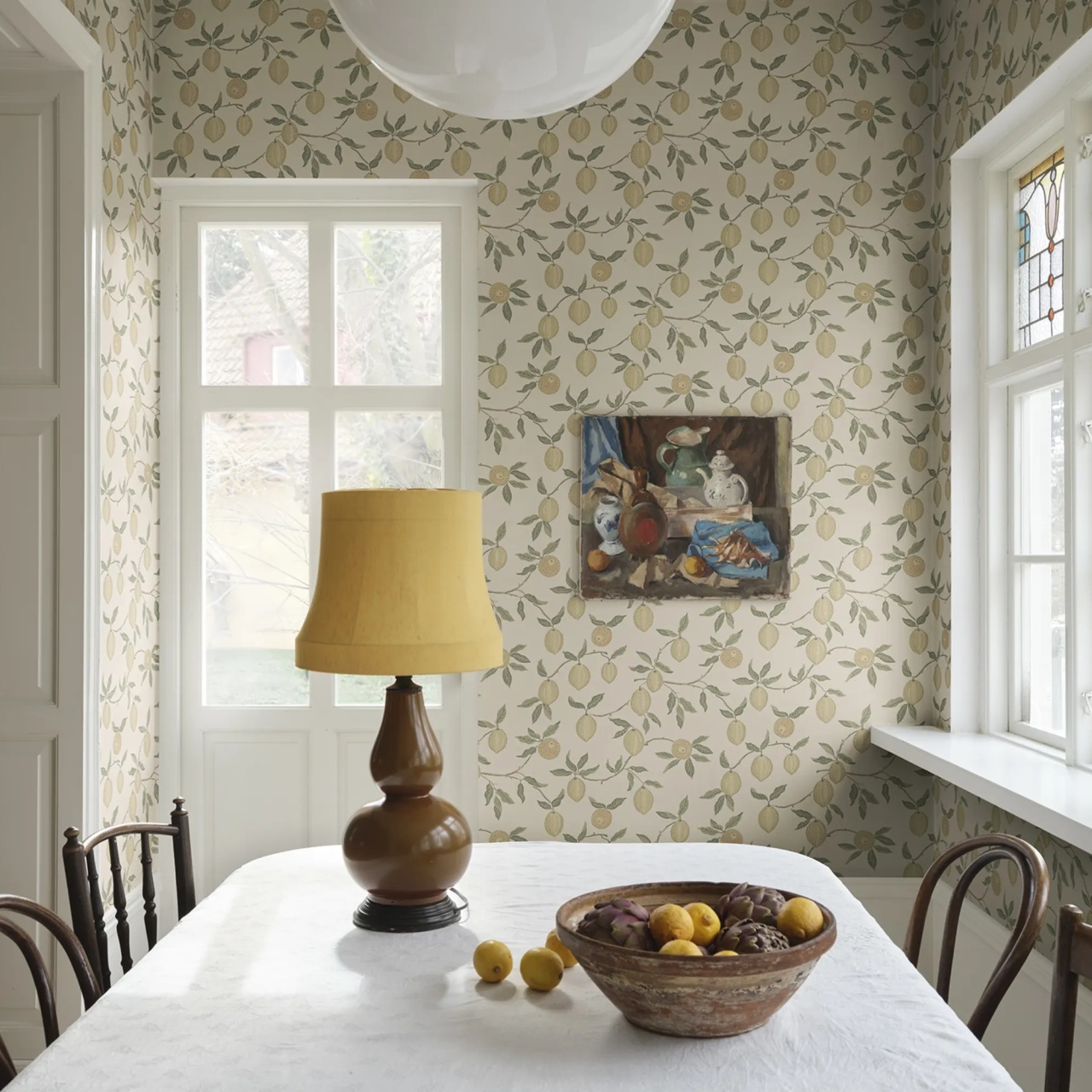 Tapet lavabil, Limone, Yellow, Sandberg, 5.3mp / rola