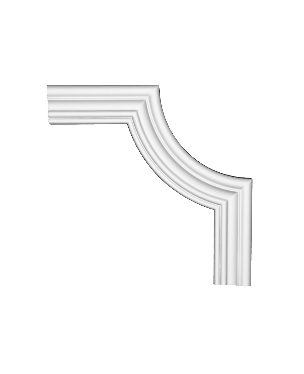 Chenar din poliuretan CR807B - 29.5x29.5x1.5 cm