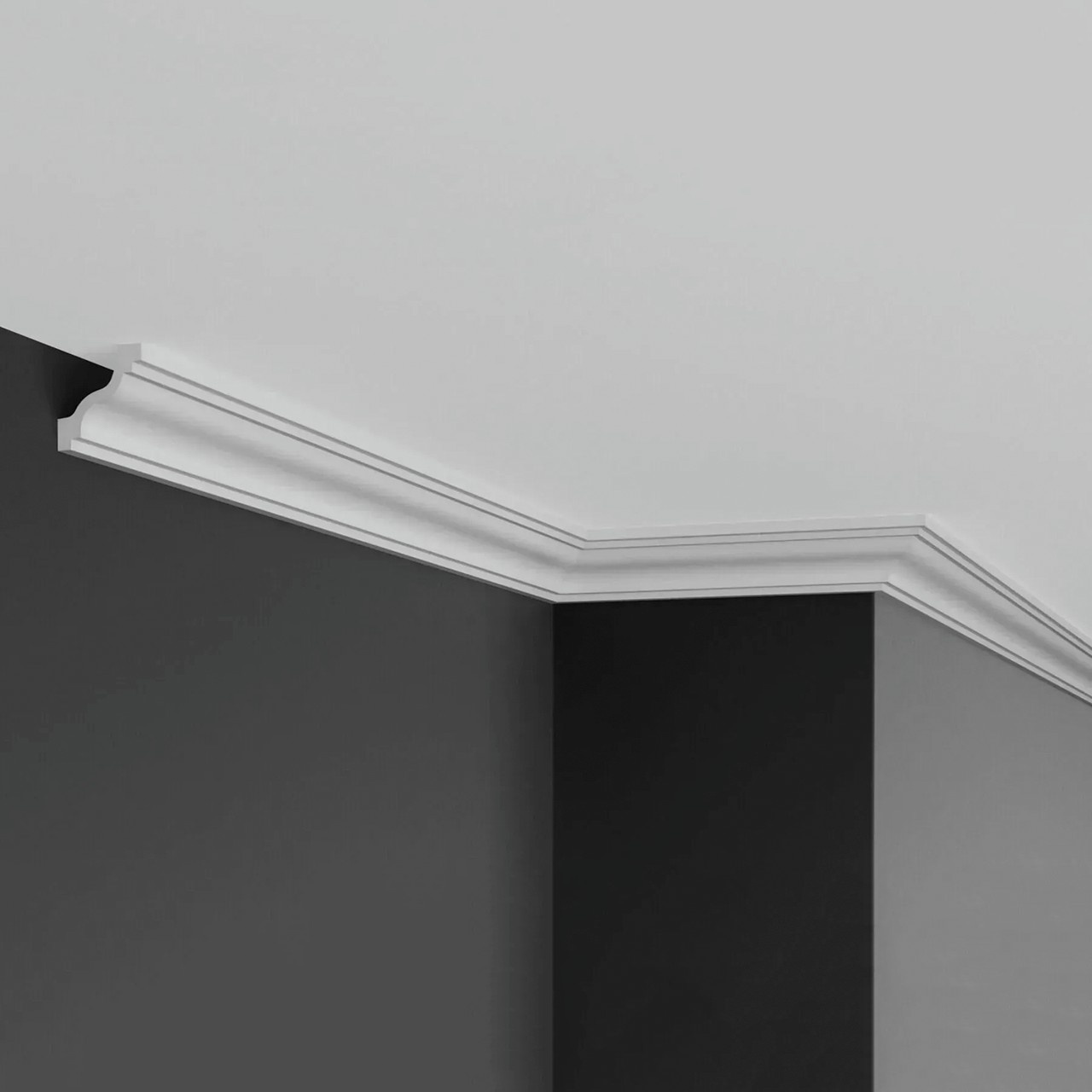 Cornisa poliuretan flexibil P829F - 4x3.8x200 cm