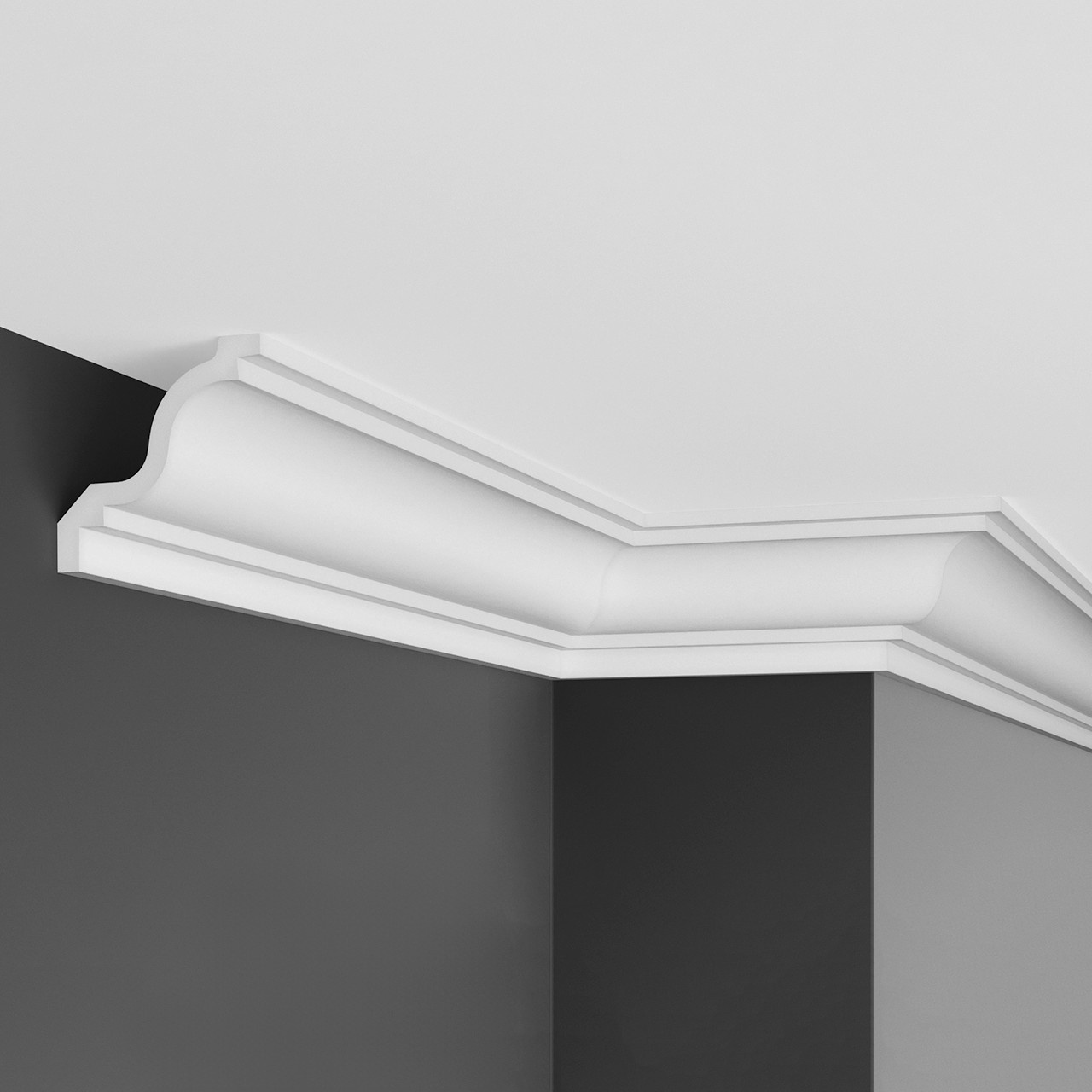 Cornisa poliuretan flexibil P855F-9.1x9.1x200cm