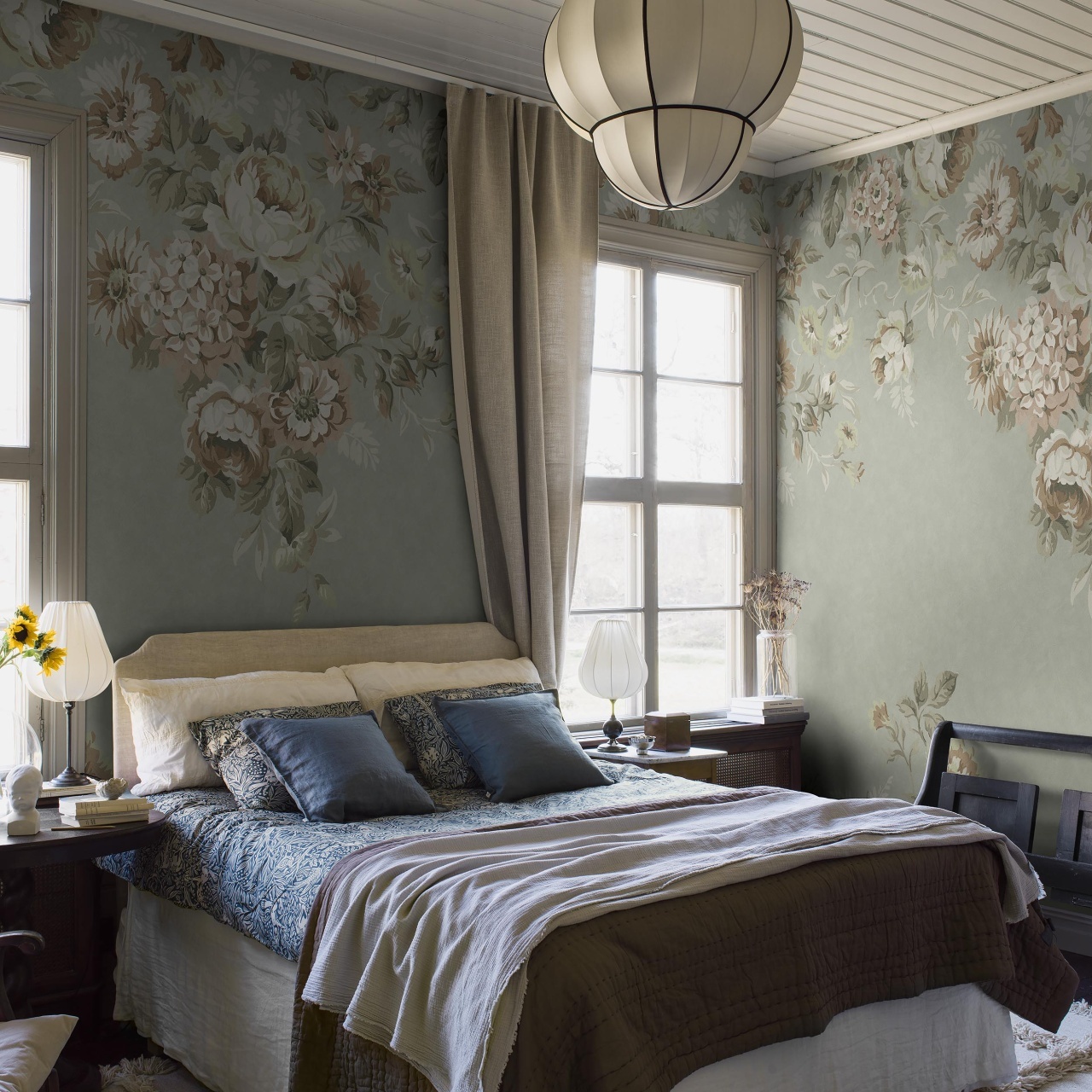 Fototapet lavabil, Hortensia Grand 9715W