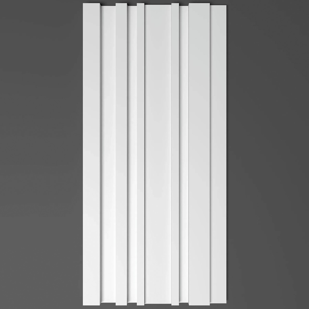 Panou riflaj decorativ 3D, PNH883 - 25x1.9x200 cm