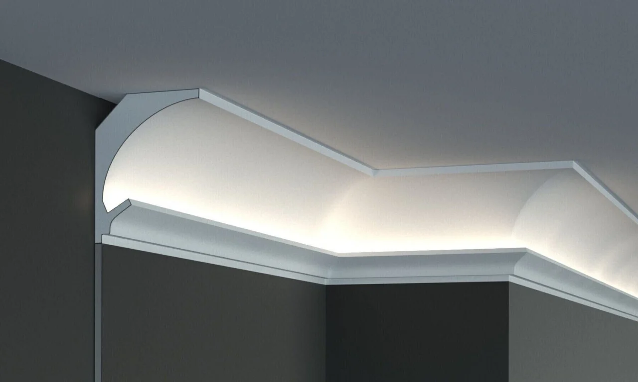 Profil scafa LED KD204 - 11.5x9x115 cm