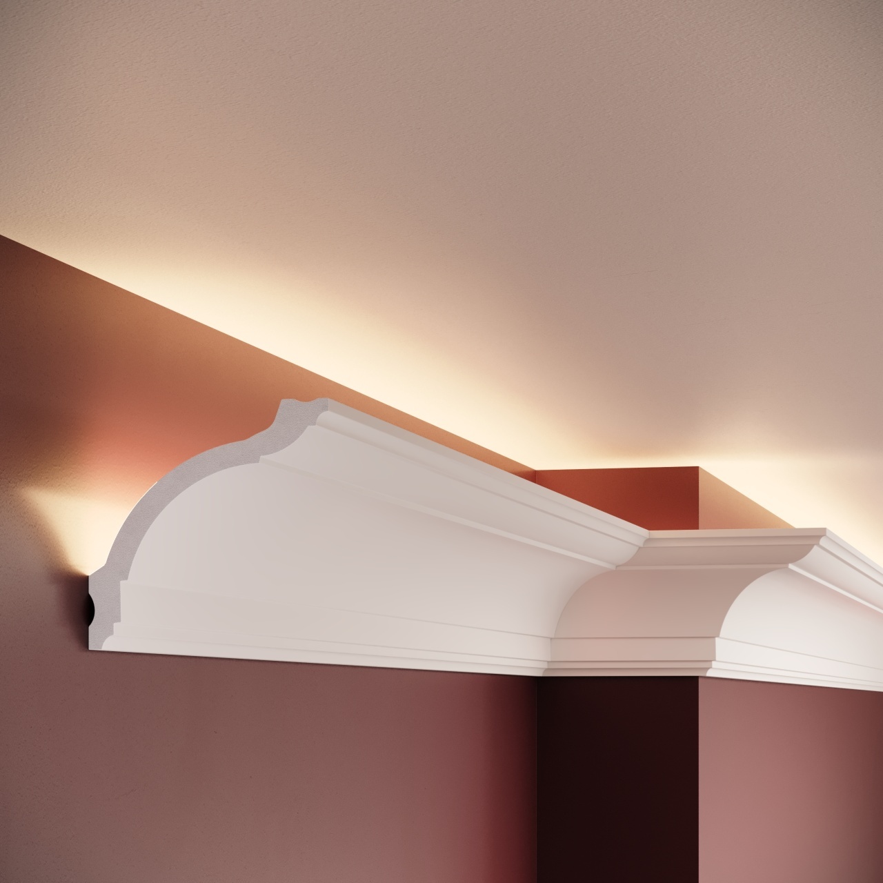 Scafa polimer rigid, Manavi, C17 - 9.3x9.5x200 cm