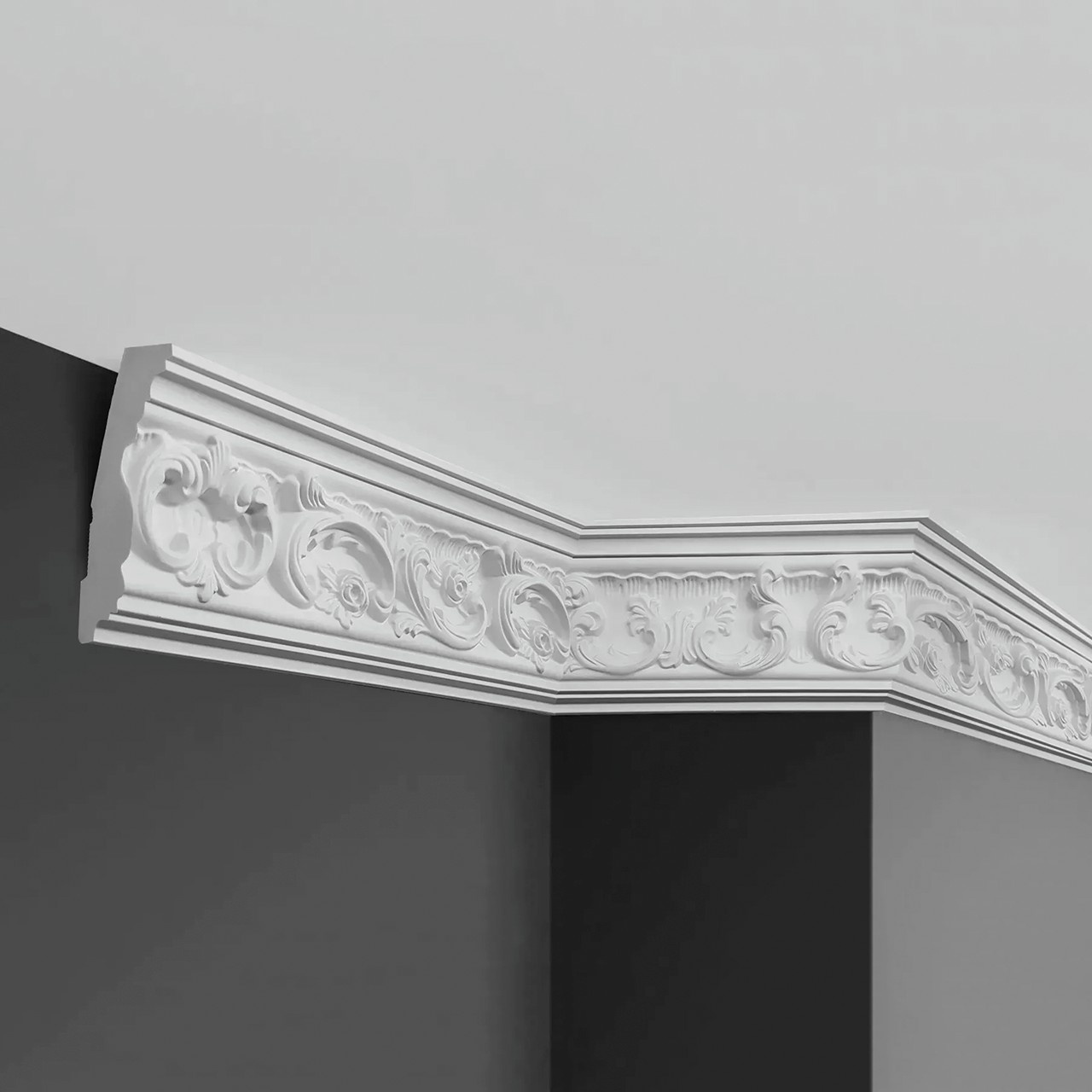 Cornisa poliuretan C724 - 11.4x5.4x200 cm