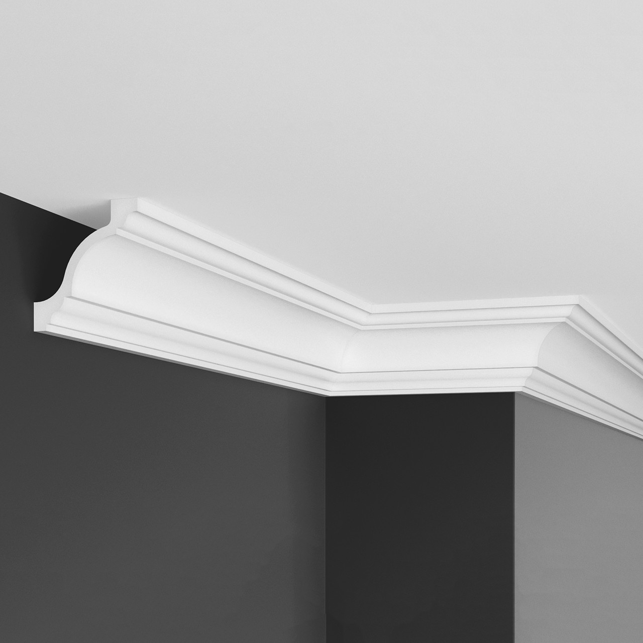 Cornisa poliuretan P835 - 8.3x8.3x200 cm