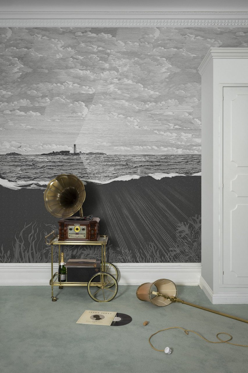 Fototapet, Guiding Light, Graphite, Rebel Walls