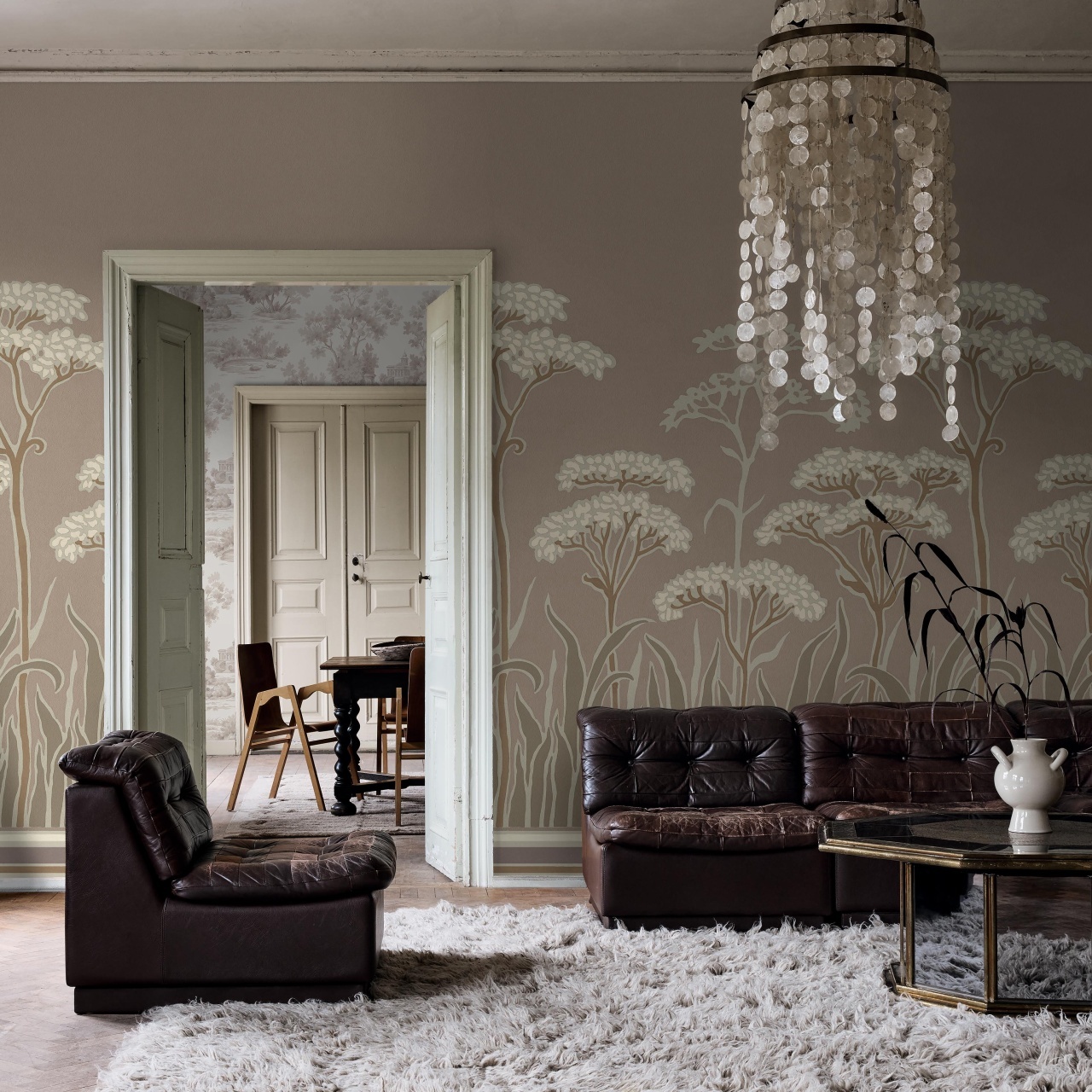 Fototapet lavabil, Achillée Art Nouveau 9692W